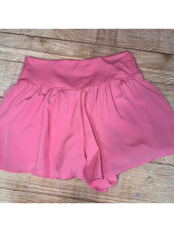 Happily Grey Large Criss Cross Shorts Pink - Image 8