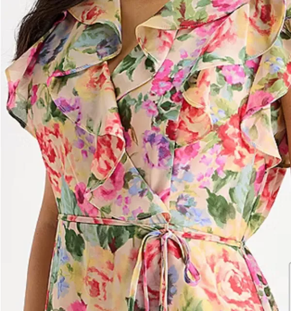 Melonie T Womens Sleeveless Floral Maxi Dress - Image 3