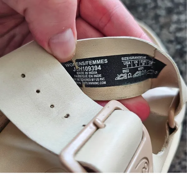 Chacos Platform Leather Slides - Image 4