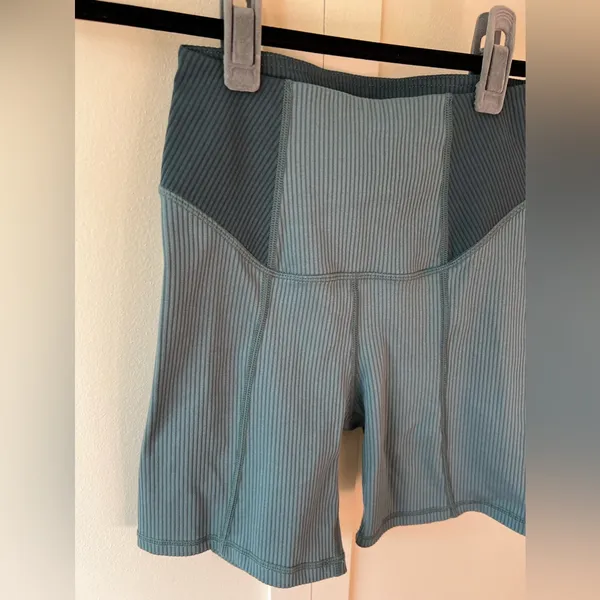 For Love And Lemons Revolve‎ Women’s Ribbed Dani Green Bike Shorts Size XS - Image 8
