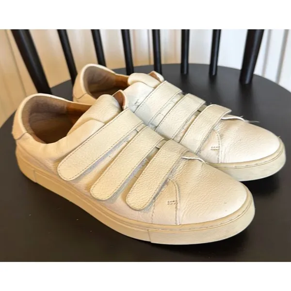 Frye Ivy Low Leather 3 Strap sneaker size 9 - Image 4