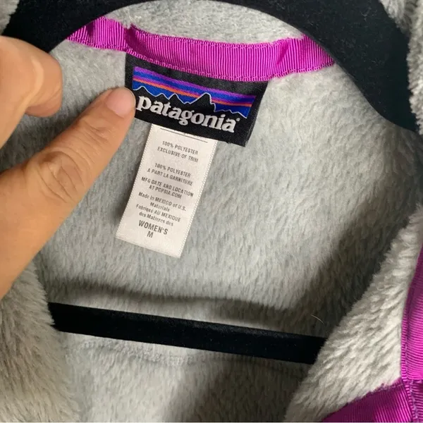 Patagonia re tool full‎ zip fleece vest jacket size medium women's - Image 3