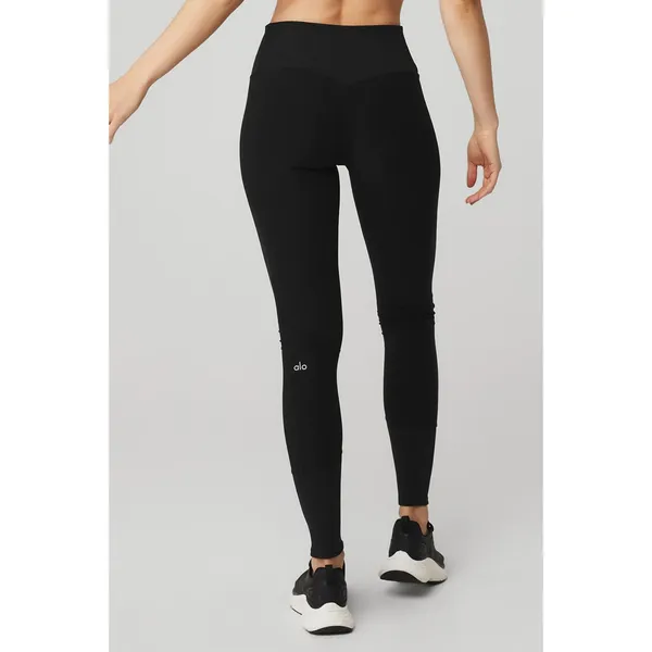 Alo yoga HIGH-WAIST ALOSOFT LOUNGE LEGGING Black XXS NWT - Image 2
