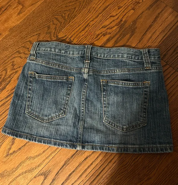 Denim Brandy Melville Skirt - Image 2