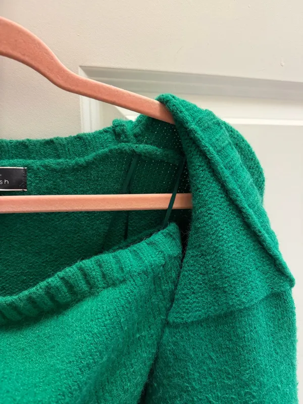 Two piece cardigan set Green Size L - Image 3