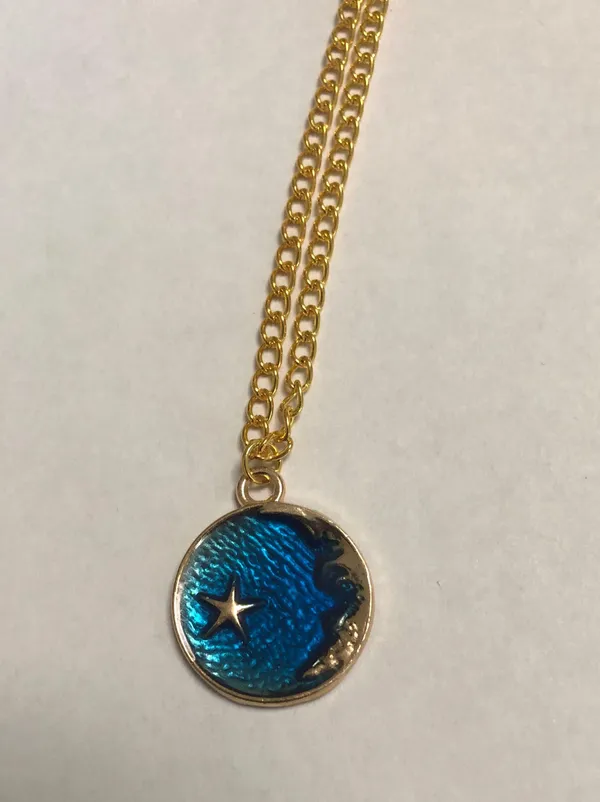 Crescent Moon Necklace - Image 2