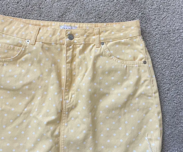 Topshop Polka Dot Skirt - Image 5