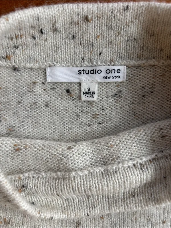 Cream sweater dress - Image 4