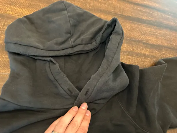 AllSaints Wreath Oth Rose Cross Hoodie Pullover Black XXL - Image 10