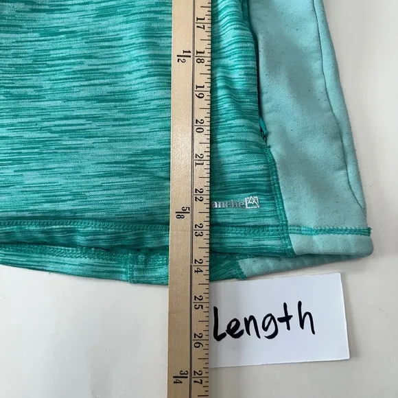 Avalanche Pullover‎ Hoodie Active Base Layer Breathable Green Womens Small - Image 10