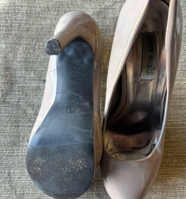 Steve Madden Nude/Tan Platform Pumps - Image 3