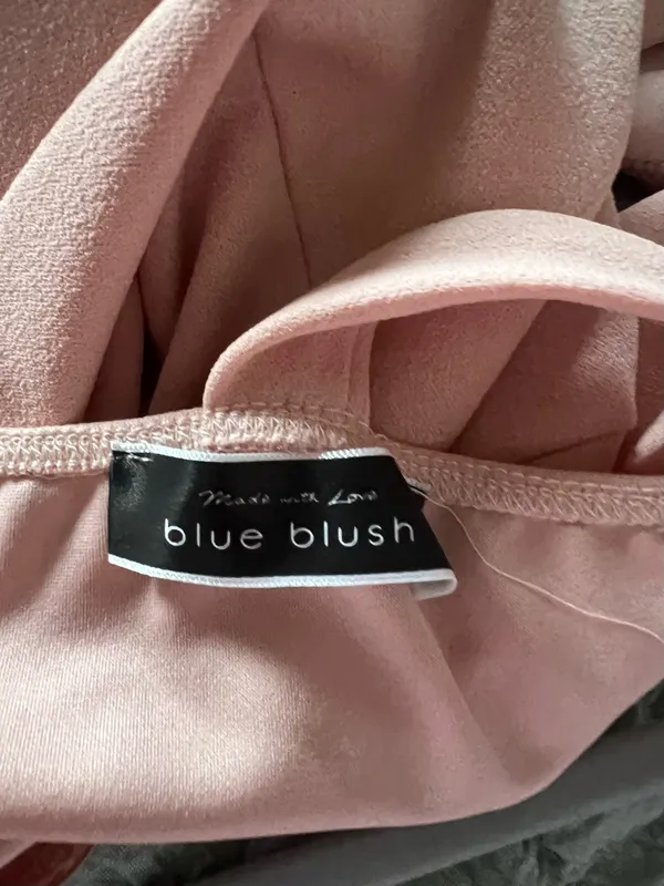 Blue Blush One-Shoulder Pink Women’s Dress - Image 2