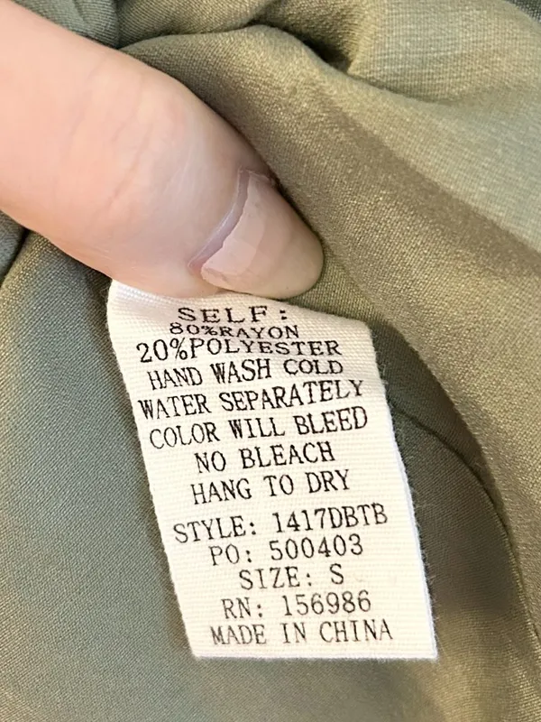 Baltic Born Annalisa Midi Dress in Olive Green Size S NWOT - Image 8