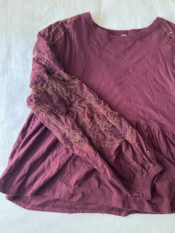 Free People Embroidered Top - Image 2