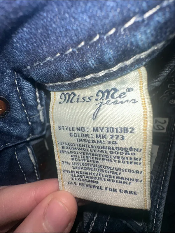 Miss Me Western Floral Border Bootcut Jeans! - Image 4