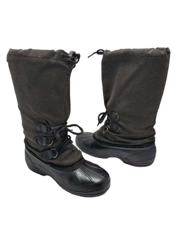 Sorel Kaufman Canada Snowcap Sub-Zero Boots Women's Size 8 Black - Image 10