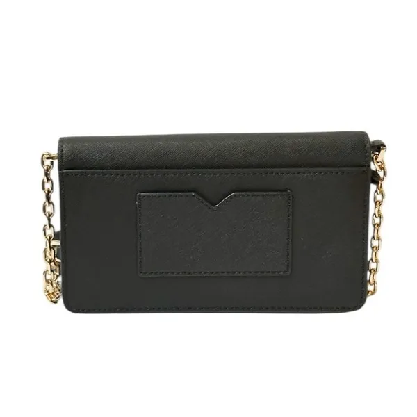 Michael‎ Kors Small Saffiano Leather Envelope Crossbody/Clutch Bag Black NWT - Image 2