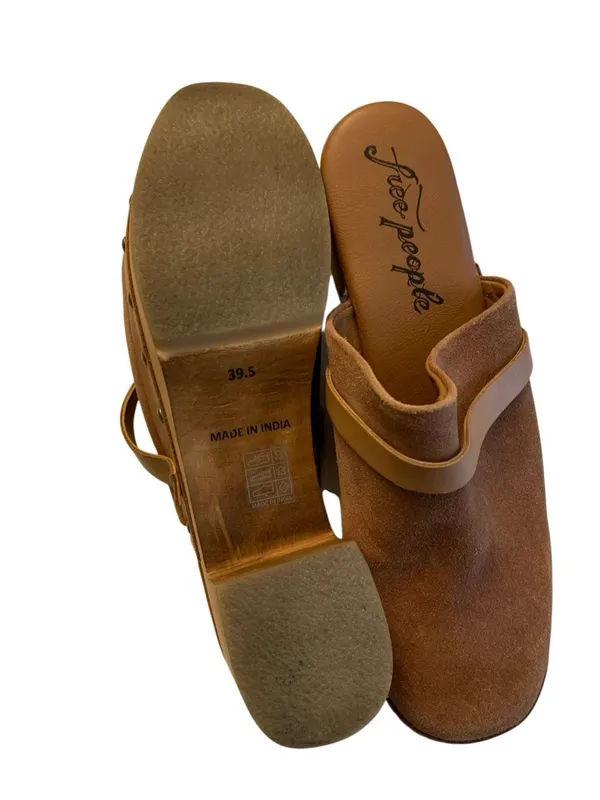 Free People studded wooden Calabasas clog women's size 39.5 US 9.5 - Image 6