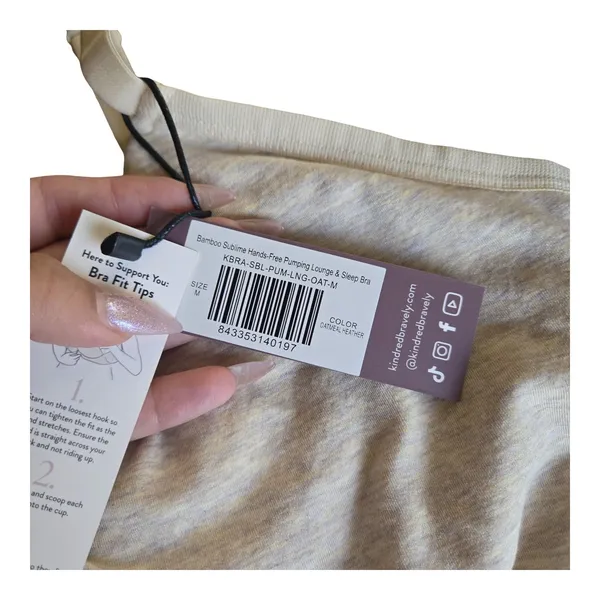 Kindred Bravely Bamboo Sublime Pumping Lounge & Sleep Bra Size: M - Image 4