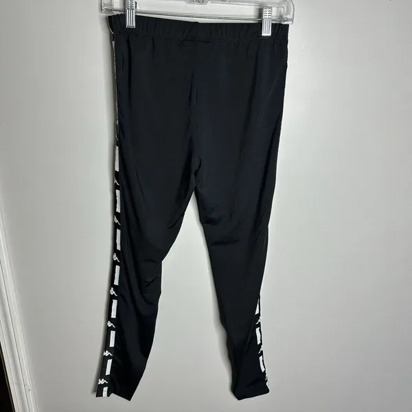Women's Kappa Size Small High‎ Waisted Black Full Length Leggings - Image 4