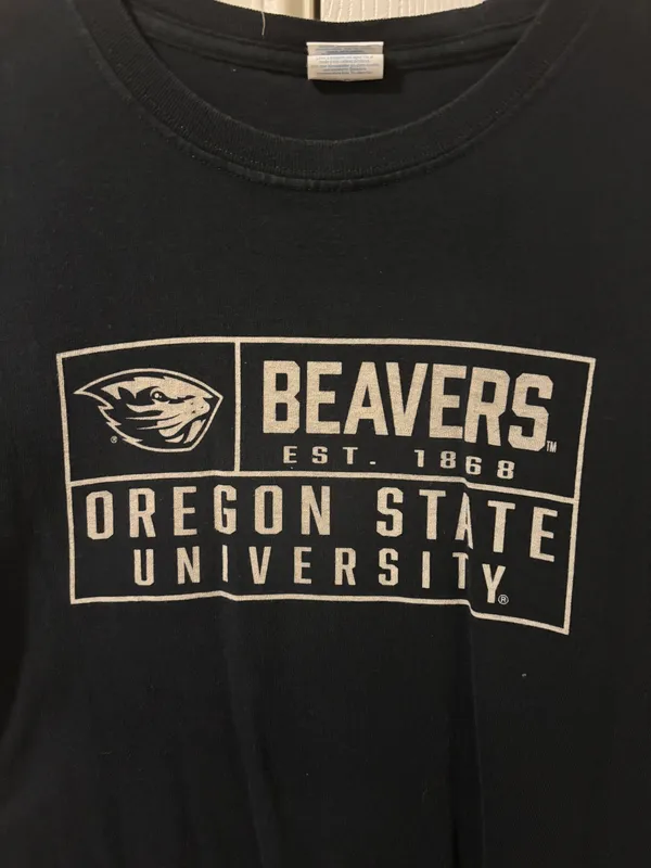 Oregon State shirt Black Size M - Image 2