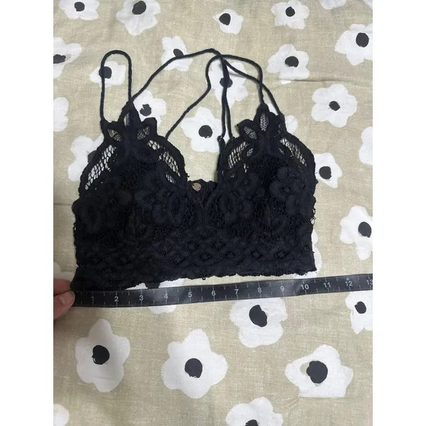 Free people black bralette - Image 4