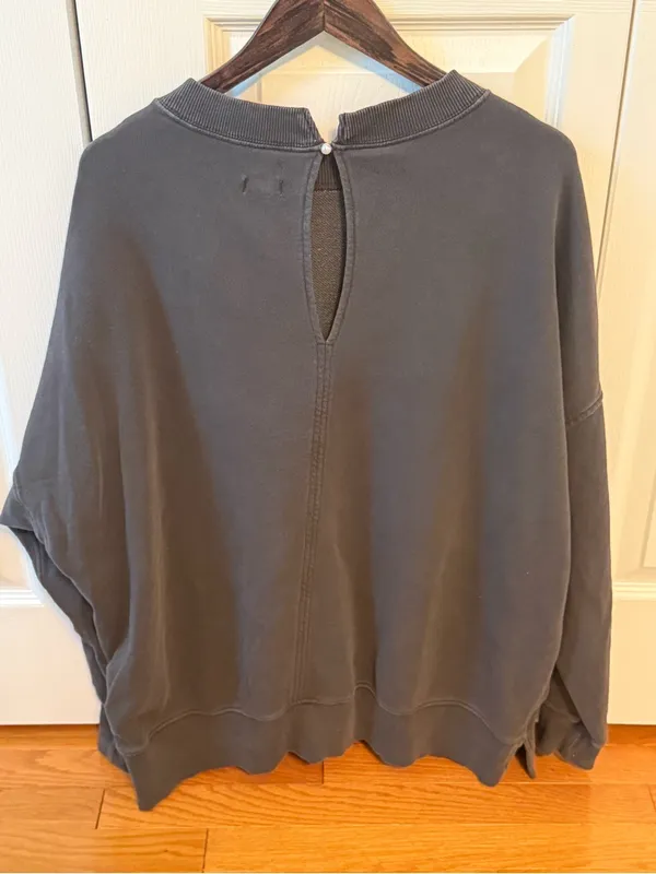 Aerie Big Chill Bow Print Oversized Crew Neck - Image 3