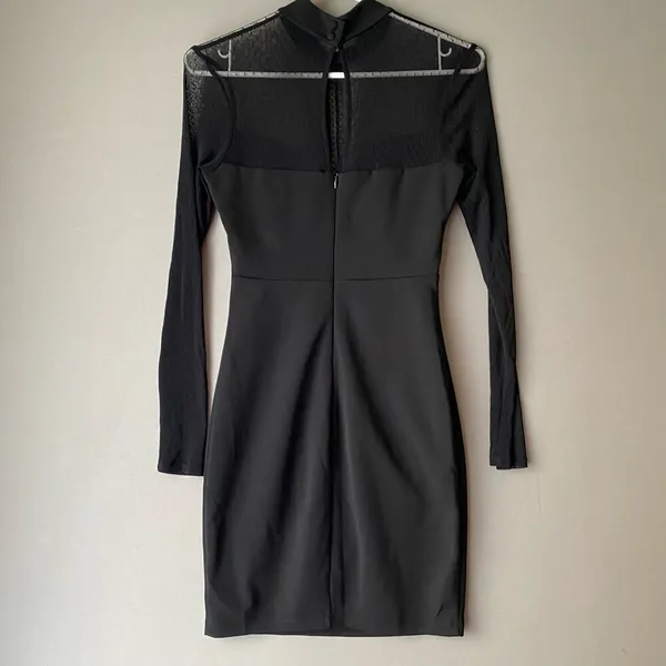 Lulu’s size small goth Victorian neckline‎ sheer mini dress - Image 8