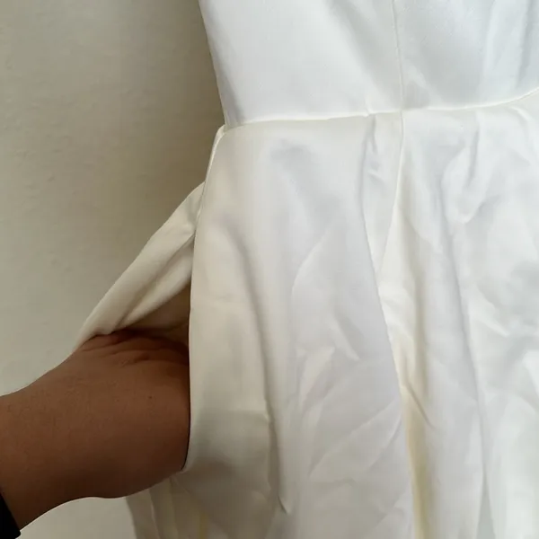 HOUSE OF CB XS A-C Mademoiselle White Tulle Midi Dress NWOT - Image 11
