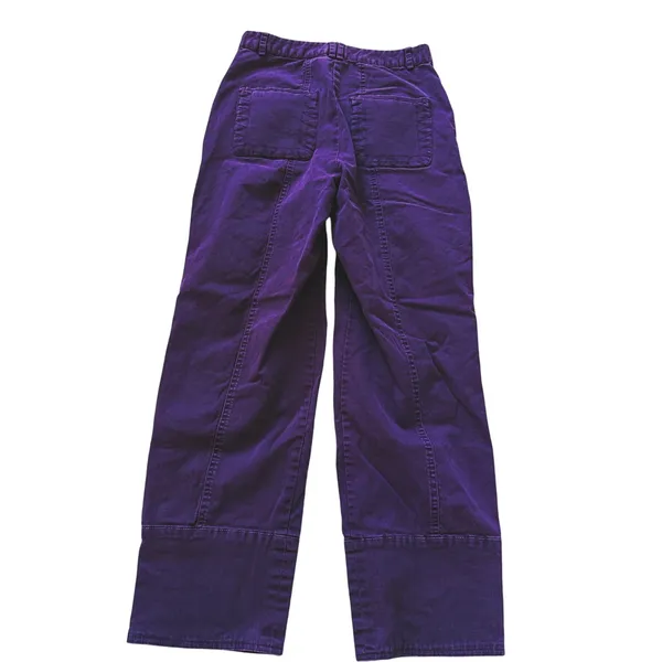 Tuckernuck SEA Womens Quilted Barrel Cargo Pants Size 4 Purple Utility Scandi - Image 4