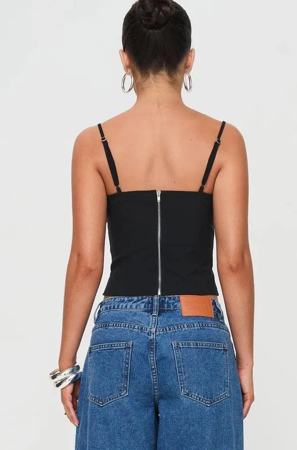 Princess Polly come through top black - Image 2
