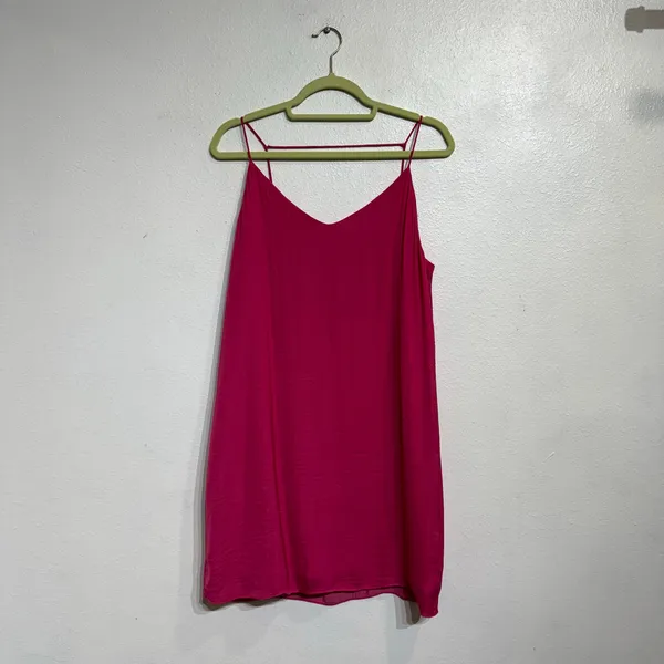 Naked Zebra Hot Pink Mini Shift Dress Sz M - Image 2