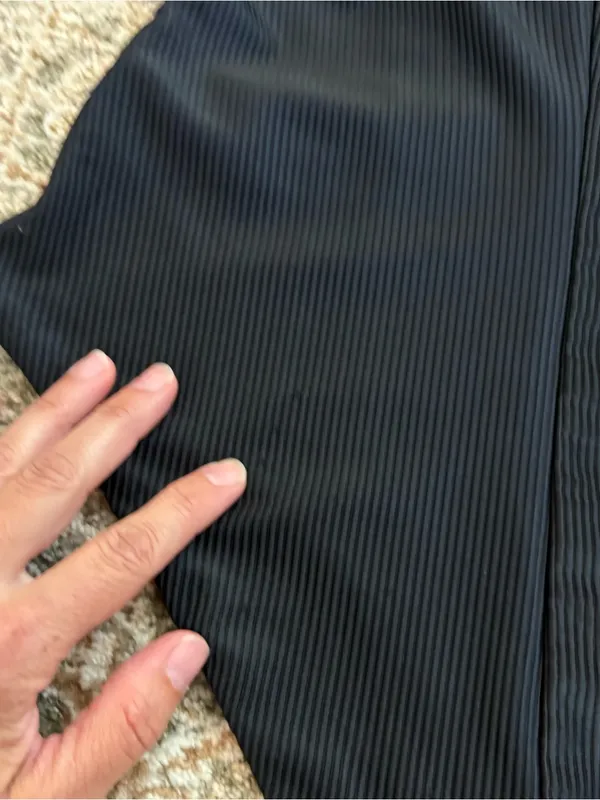 Anthropologie Dippin Daisys Bliss Ribbed One Piece Black Swimsuit Medium - Image 14