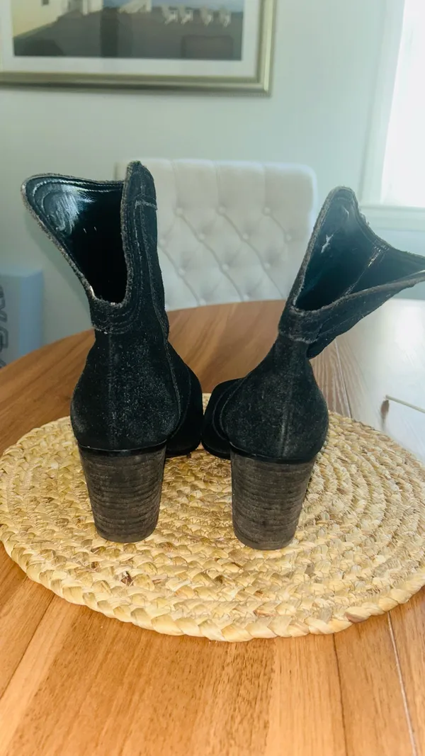 Ivanka Trump suede booties  - Image 2