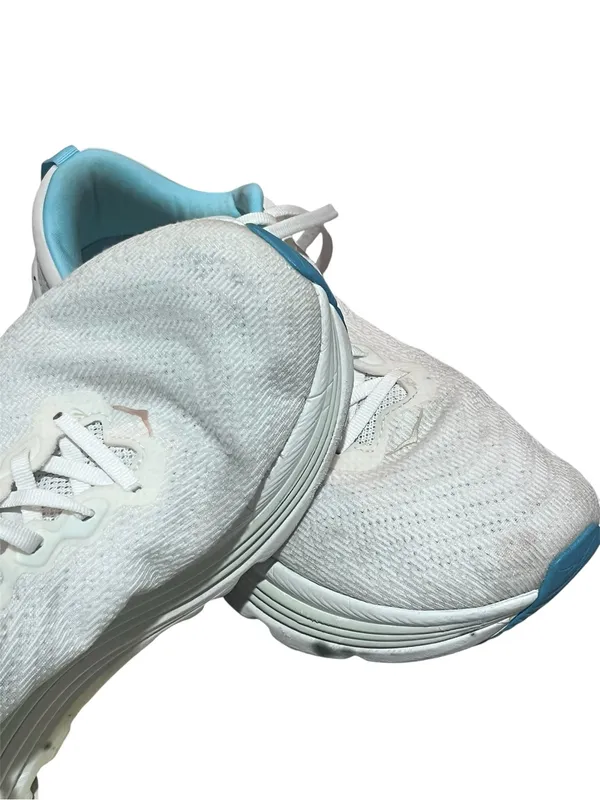 HOKA One One Gaviota 5 Women's White Running Shoes Sneakers Size 10D - Image 8