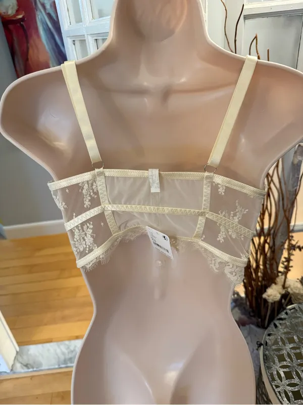 ✨NWT Free People Intimately Layer in Lace Bustier Bralette XS✨ - Image 3