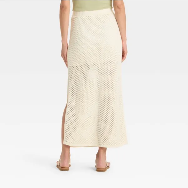 Universal Thread‎ Cream Maxi Sweater Skirt - Image 5