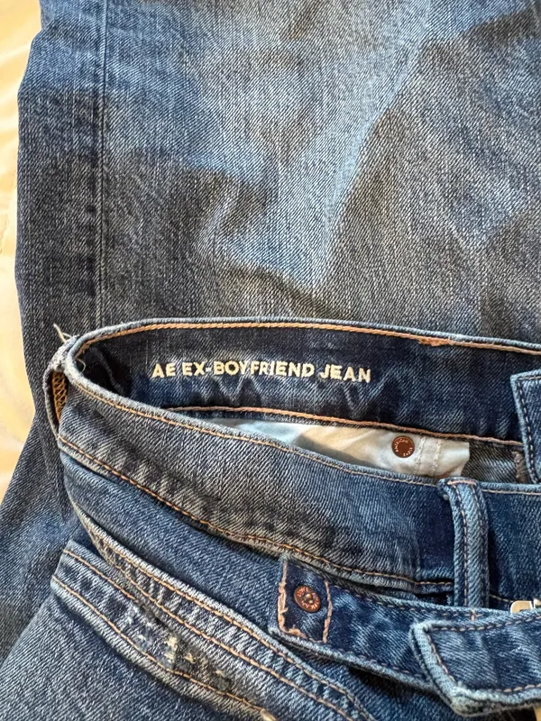 American Eagle Strigid Low-Rise Ex-Boyfriend Jean - Image 6