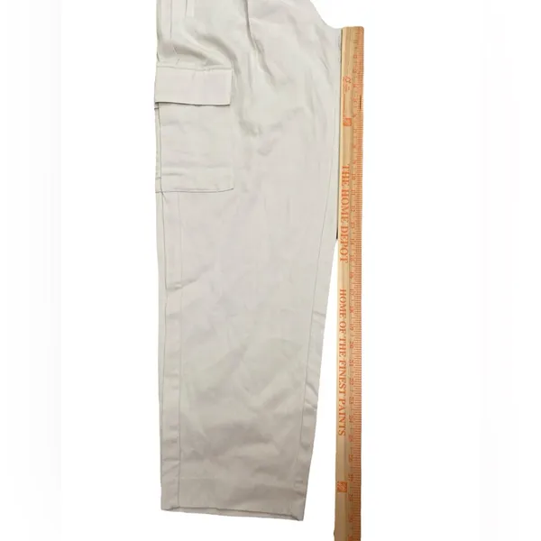 Old Navy High Rise Taylor Cargo Straight Trouser Pants Work Office Casual - Image 5