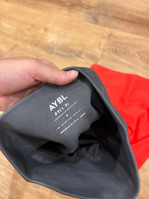 AYBL Grey Seamless Shorts  - Image 4