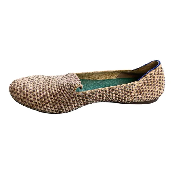 Rothy's Youth The Round Flats Sz 4 Multi Metallic Limited Edition‎ Womens Sz 6 - Image 2
