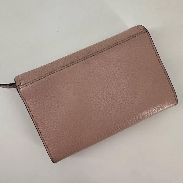 Kate Spade Blush Pink Neutral Leather‎ Tri-Fold Wallet - Image 2