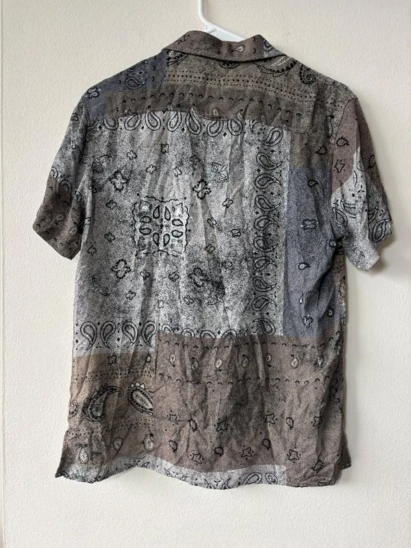 BP Patterned Button Down - Size XXS NWT - Image 2