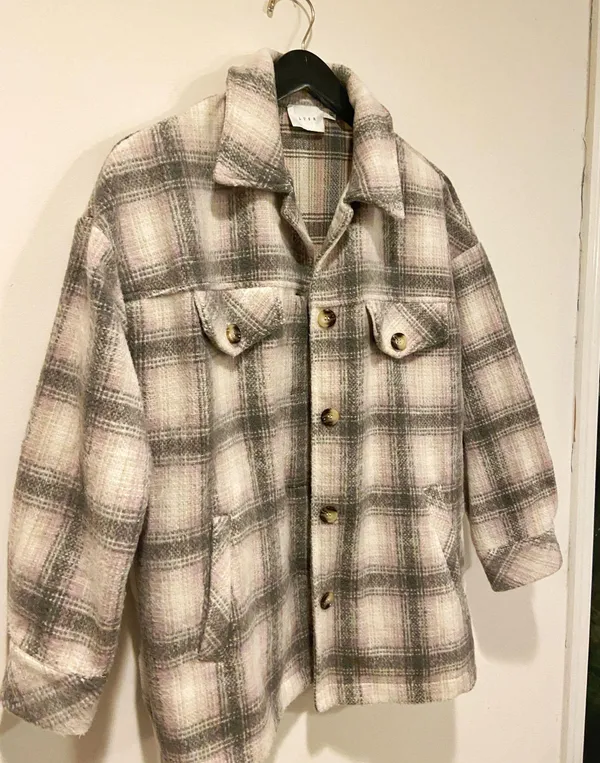 Lush Clothing Plaid Warm Jacket - Image 2
