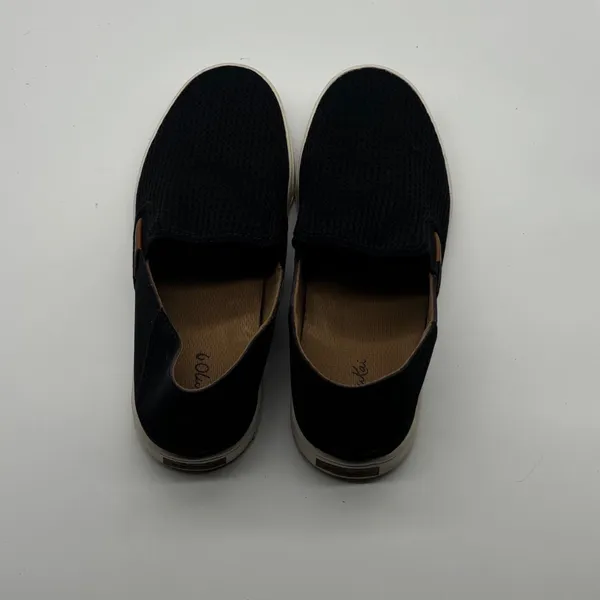 OluKai Pehuea Black Mesh Slip On Sneakers Drop In Heel Womens 9 - Image 10