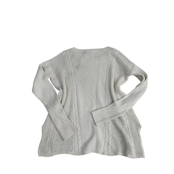 American Eagle Outfitters Cream Cable Knit Sweater Long Sleeve XS‎ - Image 3