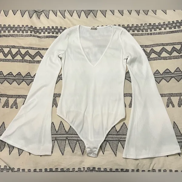 Free People Charlie Bell Sleeve Bodysuit - Image 3