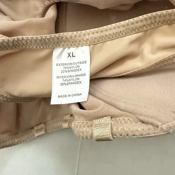 FeelinGirl Women Shapewear Built-in‎ Bra Body Shaper U Plunge XL Backless Thong - Image 8