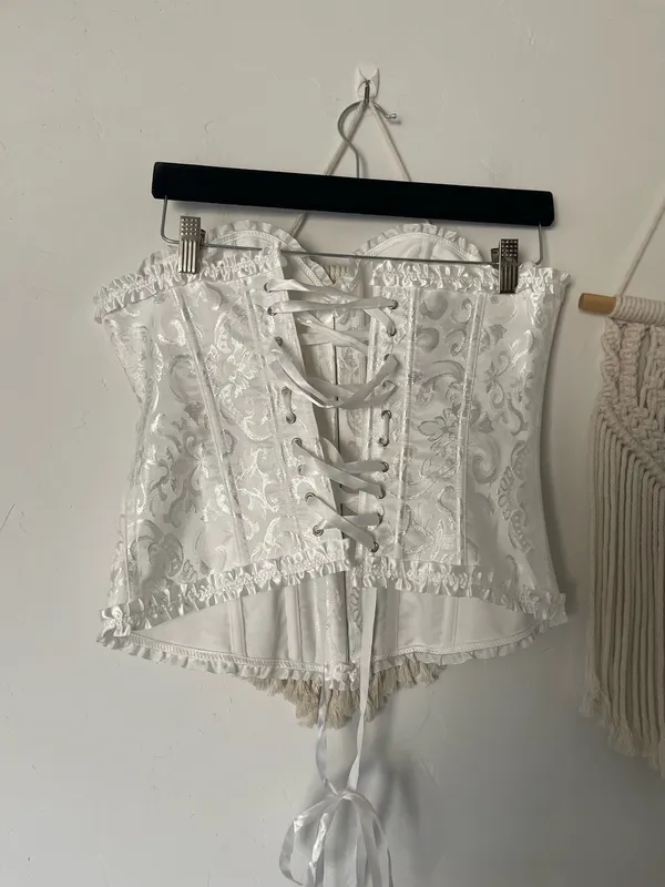 Corset Sleeveless Top Fairycore Renaissance - Image 3