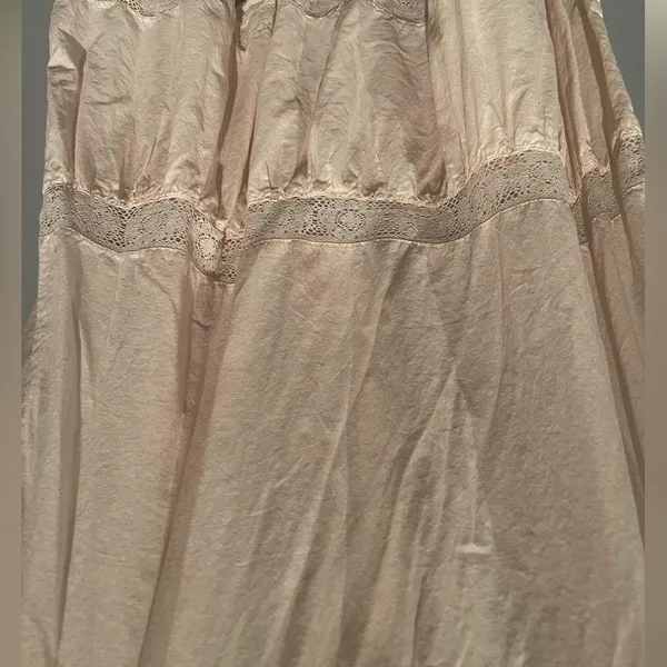 Cute Light Pink Glam Vintage Soul Dress In Size L - Image 4